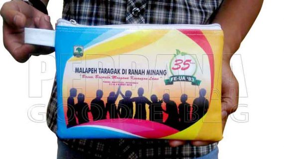 Souvenir Tas Dompet Printing 35 TH Di Ciputat