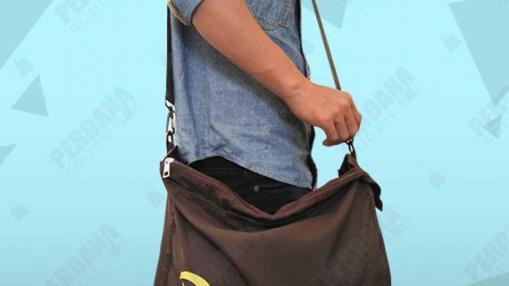Tas Kantor Custom Drill Selempang Hj Naman Duren Sawit Jakarta Timur