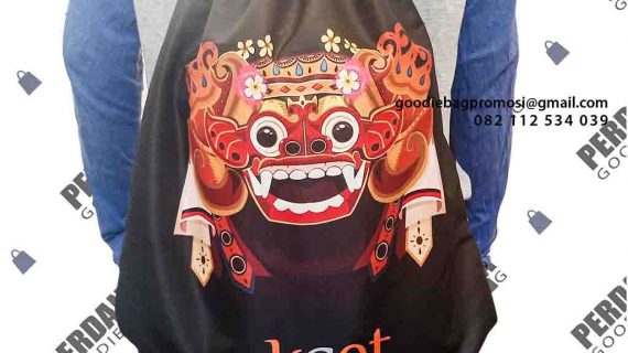 Tas Ransel Serut Printing Klien The Plaza Office Thamrin