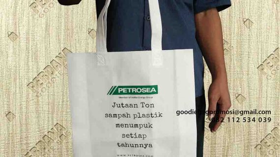 Contoh Tas Spunbond Press Pesanan Klien Di Kariangau Balikpapan Barat