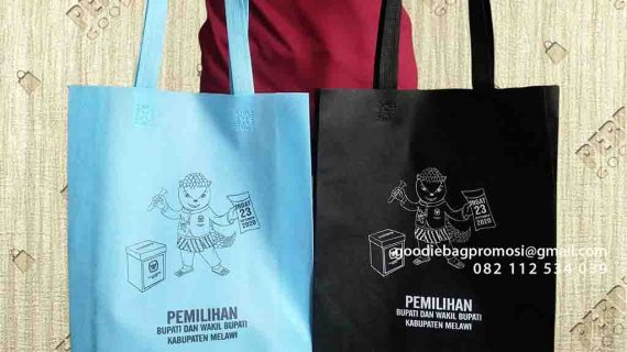 Produksi Tas Promosi Spunbond Press KPU Melawi Kalimantan Barat By Perdana